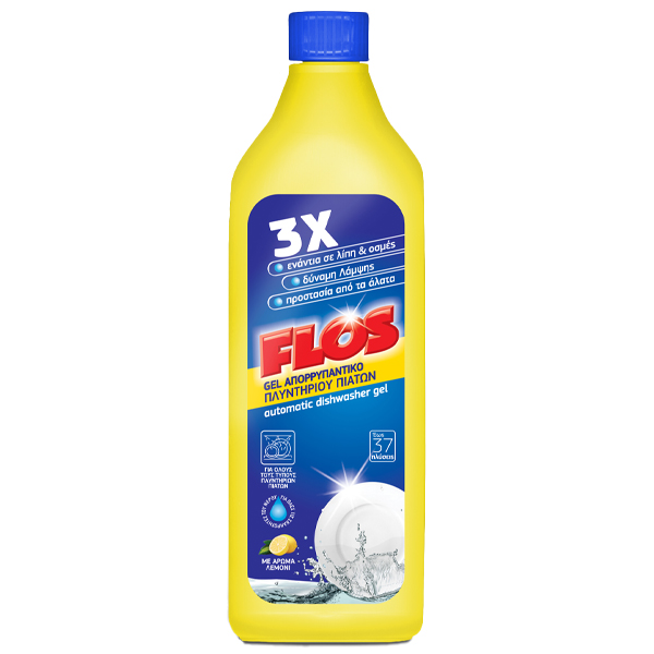 FLOS GEL ΑΠΟΡΡΥΠΑΝΤΙΚΟ ΠΛΥΝΤΗΡΙΟΥ ΠΙΑΤΩΝ 750ml