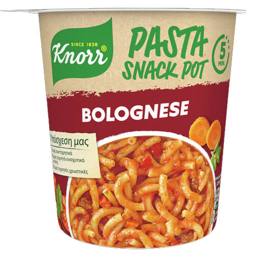 KNORR SNACK POT 60r. - (ΜΠΟΛΟΝΕΖ)