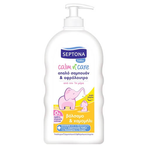 SEPTONA ΣΑΜΠΟΥΑΝ+ΑΦΡ/ΤΡΟ ΠΑΙΔΙΚΟ 500ml - (ΒΑΛΣΑΜΟ ΚΑΙ ΧΑΜΟΜΗΛΙ)