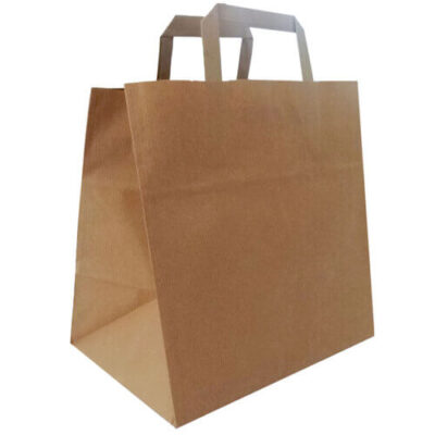 ΤΣΑΝΤΑ ΧΑΡΤΙΝΗ 250τεμ. (32x21x33cm) - (ΚΡΑΦΤ ΚΑΦΕ) - (ΠΛΑΚΕ ΧΕΡΟΥΛΙ) - (A'QUALITY)