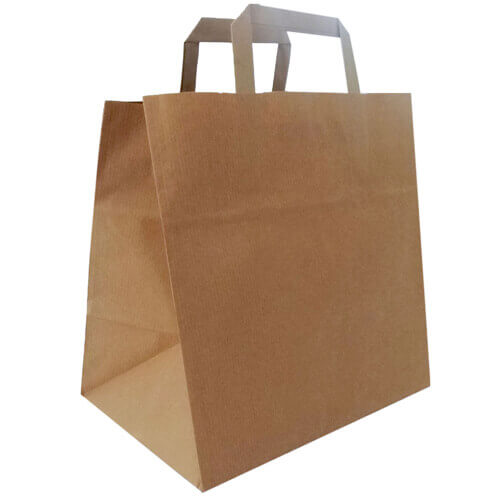 ΤΣΑΝΤΑ ΧΑΡΤΙΝΗ 250τεμ. (32x21x33cm) - (ΚΡΑΦΤ ΚΑΦΕ) - (ΠΛΑΚΕ ΧΕΡΟΥΛΙ) - (A'QUALITY)