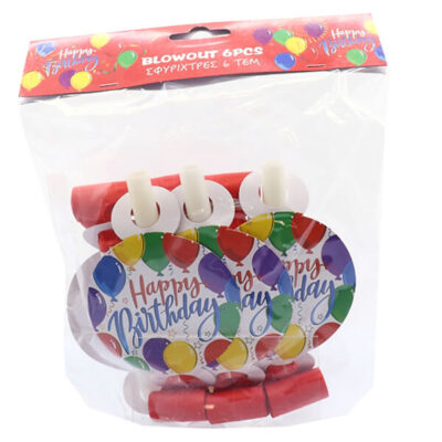 ΣΦΥΡΙΧΤΡΑ BALLOONS (6τμχ)