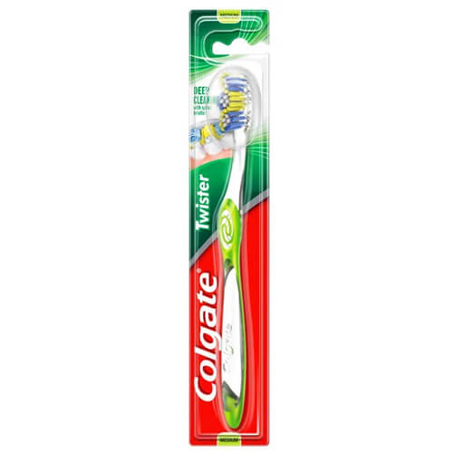 COLGATE ΟΔΟΝΤΟΒΟΥΡΤΣΑ TWISTER - (DEEP CLEANING) (MEDIUM)