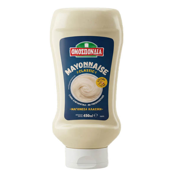 ΟΜΟΣΠΟΝΔΙΑ ΜΑΓΙΟΝΕΖΑ TOP DOWN 450ml - (ΚΛΑΣΣΙΚΗ)