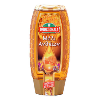 ΟΜΟΣΠΟΝΔΙΑ ΜΕΛΙ ΑΝΘΕΩΝ 350gr. - (ΣΚΟΥΙΖΥ)