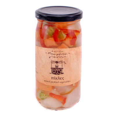 ΜΠΑΡΜΠΑ ΓΙΑΝΝΗΣ ΠΙΚΛΕΣ 350gr. - (ΒΑΖΟ)