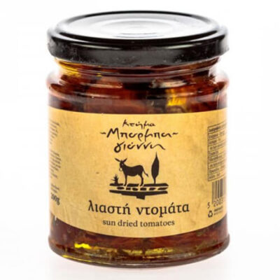 ΜΠΑΡΜΠΑ ΓΙΑΝΝΗΣ ΝΤΟΜΑΤΑ ΛΙΑΣΤΗ ΜΕ ΛΑΔΙ 200gr.