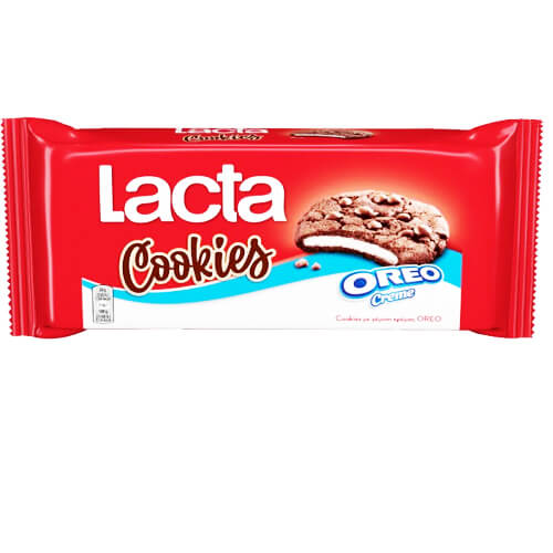 LACTA COOKIES 156gr. - (OREO CREAM)