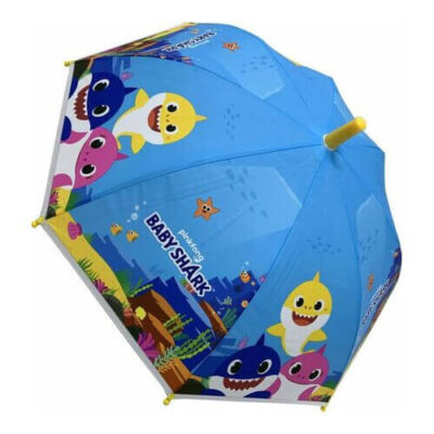 ΟΜΠΡΕΛΑ ΠΑΙΔΙΚΗ ΜΠΑΣΤΟΥΝΙ 38cm - (BABY SHARK) (9618)