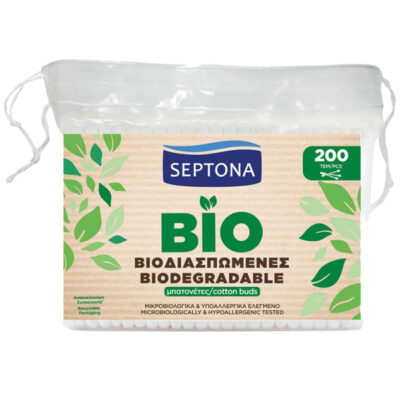 SEPTONA ΩΤΟΚΑΘΑΡΙΣΤΕΣ ΒΙΟΔ/ΝΟΙ (200τεμ.) - (ΣΑΚΟΥΛΑΚΙ)