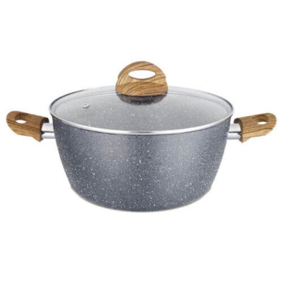 TNS ΚΑΤΣΑΡΟΛΑ ΑΝΤΙΚΟΛΛΗΤΙΚΗ 22cm - (QIN-22/POT-A-19)