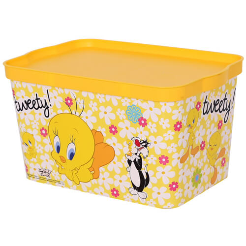 TNS ΚΟΥΤΙ ΑΠΟΘΗΚΕΥΣΗΣ 24lit (TWEETY) (30x45x24cm) - (TP601) - (32-800-1359)