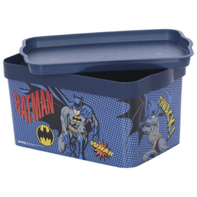 TNS ΦΑΓΗΤΟΔΟΧΕΙΟ ΠΛΑΣΤΙΚΟ BATMAN (21x14x10.5cm) - (TP597-50)