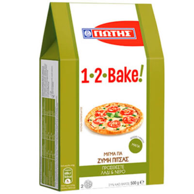 ΓΙΩΤΗΣ 1 2 BAKE ΜΙΓΜΑ 500gr. - (ΓΙΑ ΖΥΜΗ PIZZA)