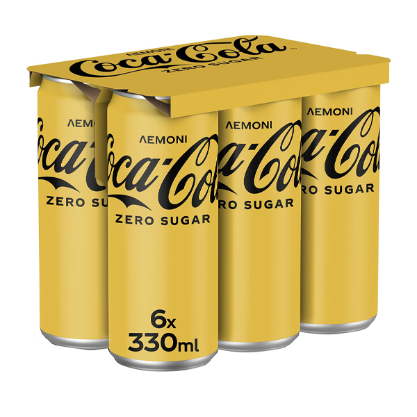 COCA COLA ZERO ΛΕΜΟΝΙ (6x330ml)