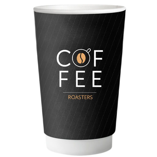 ΠΟΤΗΡΙ ΧΑΡΤΙΝΟ COFFEE ROASTERS (DOUBLE WALL) (16oz) - (20τεμ.)