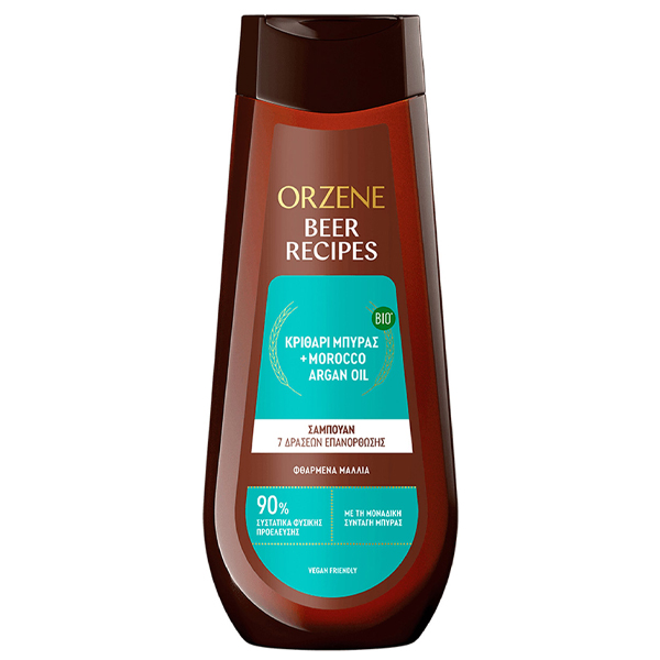 ORZENE SHAMPOO 400ml - (ΦΘΑΡΜΕΝΑ ΜΑΛΛΙΑ)