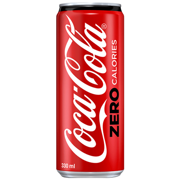 COCA COLA ZERO  330ml - (ΕΙΣΑΓΩΓΗΣ)