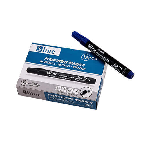 SLINE ΜΑΡΚΑΔΟΡΟΣ ΑΝΕΞΙΤΗΛΟΣ (12τεμ.) - (ΜΠΛΕ)