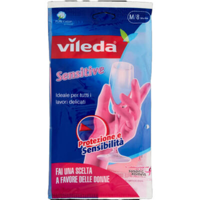 VILEDA ΓΑΝΤΙΑ ΚΟΥΖΙΝΑΣ SENSITIVE - (MEDIUM)