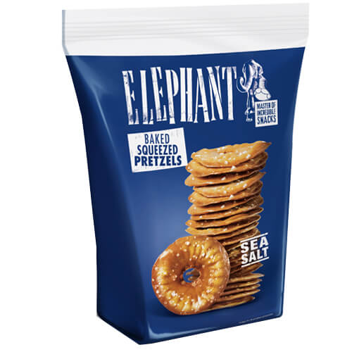 ELEPHANT MINI PRETZEL 80gr. - (ΘΑΛΑΣΣΙΝΟ ΑΛΑΤΙ)