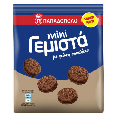ΠΑΠΑΔΟΠΟΥΛΟΥ ΓΕΜΙΣΤΑ ΜΙΝΙ 90gr. - (ΣΟΚΟΛΑΤΑ)