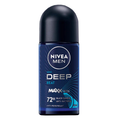 NIVEA ROLL-ON MEN 50ml - (DEEP) (BLACK CARBON) (BEAT)