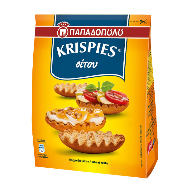 ΠΑΠΑΔΟΠΟΥΛΟΥ KRISPIES 200gr. - (ΣΙΤΟΥ)