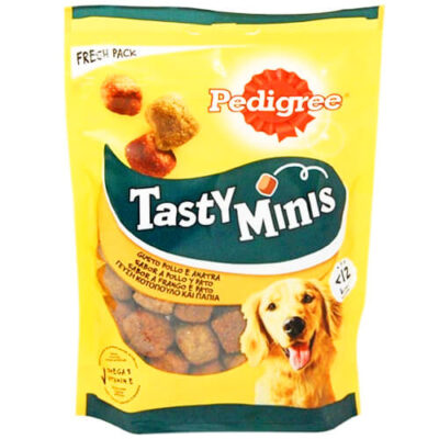 PEDIGREE TASTY MINIS 130gr - (ΚΟΤΟΠΟΥΛΟ ΚΑΙ ΠΑΠΙΑ)