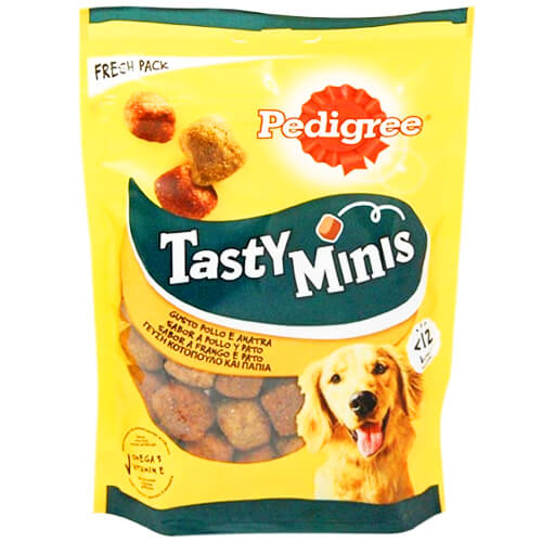 PEDIGREE TASTY MINIS 130gr - (ΚΟΤΟΠΟΥΛΟ ΚΑΙ ΠΑΠΙΑ)