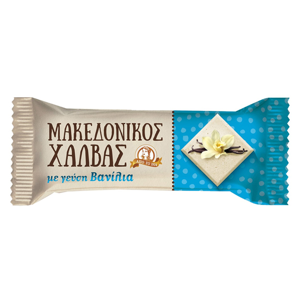ΜΑΚΕΔΟΝΙΚΟΣ ΧΑΛΒΑΣ 16x40gr - (ΒΑΝΙΛΙΑ)