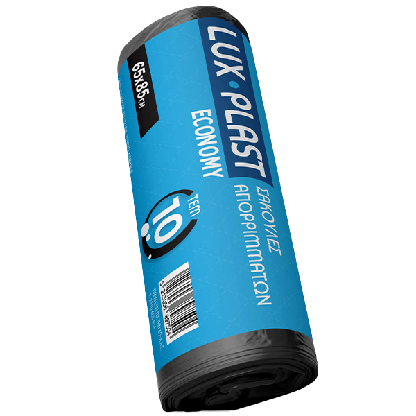 ΣΑΚΟΥΛΑ ΑΠΟΡΡΙΜΑΤΩΝ ΡΟΛΟ (10τεμ.) - (65x85cm) (LUX PLAST ECONOMY)