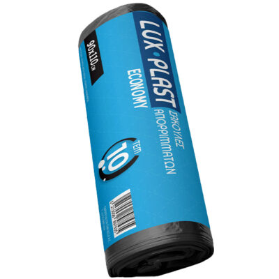 ΣΑΚΟΥΛΑ ΑΠΟΡΡΙΜΑΤΩΝ ΡΟΛΟ (10τεμ.) - (90x110cm) (LUX PLAST ECONOMY)