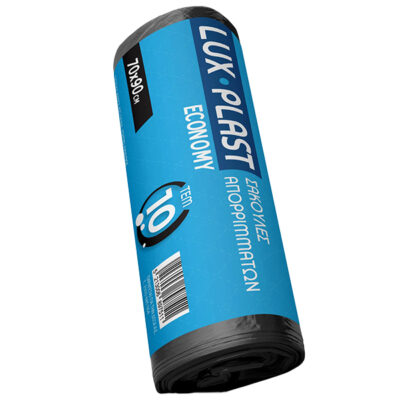 ΣΑΚΟΥΛΑ ΑΠΟΡΡΙΜΑΤΩΝ ΡΟΛΟ (10τεμ.) - (70x90cm) (LUX PLAST ECONOMY)