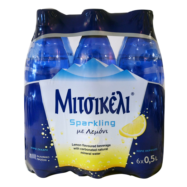 ΜΙΤΣΙΚΕΛΙ ΑΝΘΡΑΚΟΥΧΟ ΜΕΤΑΛΛΙΚΟ ΝΕΡΟ 0.5lt - (6pack) (ΛΕΜΟΝΙ)