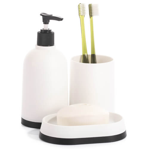 ΚΥΚΛΩΨ ΣΕΤ ΜΠΑΝΙΟΥ 3τεμ. - (ΛΕΥΚΟ)