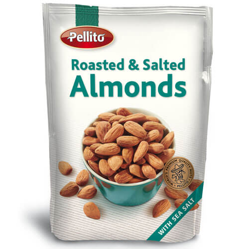 PELLITO ΑΜΥΓΔΑΛΑ 100gr. - (ROASTED ΚΑΙ SALTED)