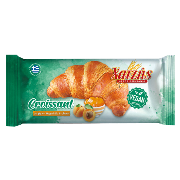 ΧΑΤΖΗΣ ΚΡΟΥΑΣΑΝ 150gr. - (VEGAN ΜΕ ΓΕΜΙΣΗ ΒΕΡΙΚΟΚΟ)