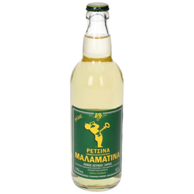 ΜΑΛΑΜΑΤΙΝΑ ΡΕΤΣΙΝΑ  500ml vol 11% - (ΠΕΡΙΕΧΟΜΕΝΟ) (ΜΗ ΕΠΙΣΤΡΕΦΟΜΕΝΗ ΦΙΑΛΗ)