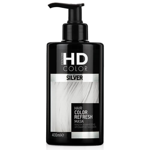 FARCOM HD ΜΑΣΚΑ ΑΝΑΝΕΩΣΗΣ ΧΡΩΜΑΤΟΣ  400ml - (SILVER)