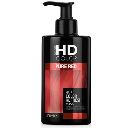 FARCOM HD ΜΑΣΚΑ ΑΝΑΝΕΩΣΗΣ ΧΡΩΜΑΤΟΣ  400ml - (RED)
