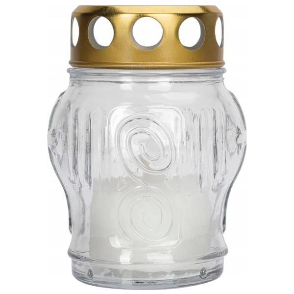 BISPOL ΚΑΝΤΗΛΑ ΓΙΑ ΚΕΡΙ (W006) - (ΛΕΥΚΟ)