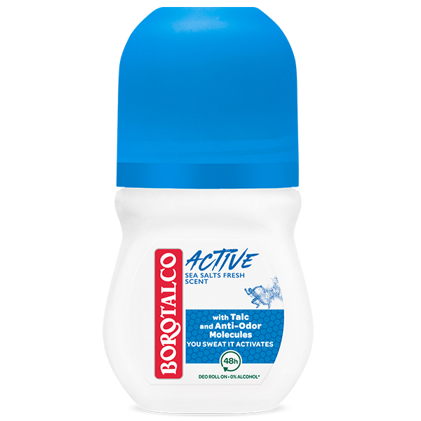 BOROTALCO DEO ROLL-ΟΝ 50ml - (ACTIVE) (SEA SALT)