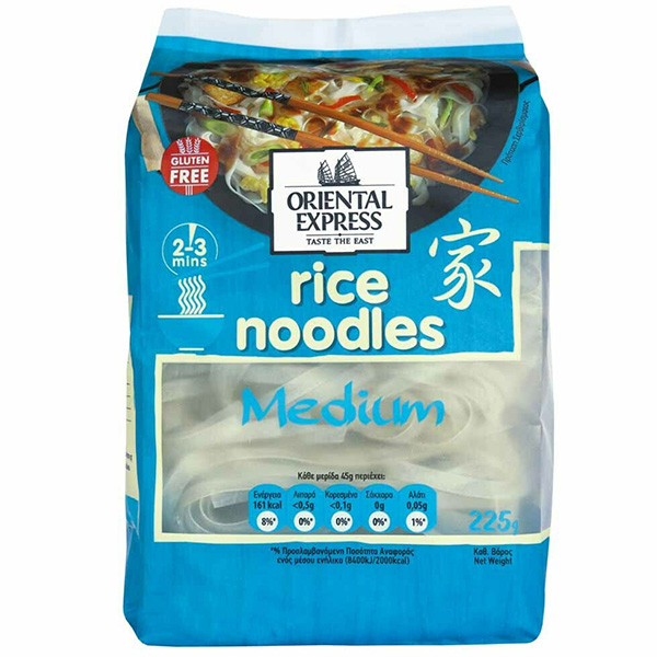ORIENTAL EXPRESS NOODLES 225gr. - (ΡΥΖΙΟΥ ΠΛΑΤΙΑ)
