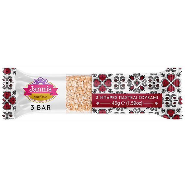 JANNIS ΠΑΣΤΕΛΙ 45gr. - (ΣΟΥΣΑΜΙ) (3 BAR)