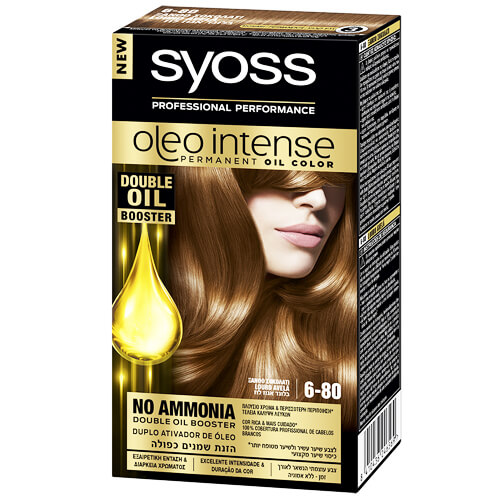 SYOSS ΒΑΦΗ ΜΑΛΛΙΩΝ OLEO - (Ν6-80) (ΞΑΝΘΟ ΣΟΚΟΛΑΤΙ)