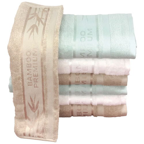 BAMBOO ΠΕΤΣΕΤΑ ΕΞΤΡΑ ΑΠΟΡΡΟΦ. 50% ΒΑΜΒΑΚΙ - 50% BAMBOO - (50x90cm) (WHITE)