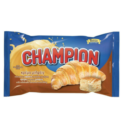 TOTTIS CHAMPION ΚΡΟΥΑΣΑΝ 70gr. - (ΚΡΕΜΑ ΜΙΛΦΕΙΓ)
