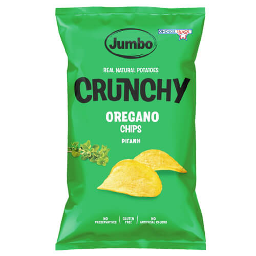 JUMBO CRUNCHY CHIPS 90gr. - (ΡΙΓΑΝΗ) (χωρίς γλουτένη) (84109)