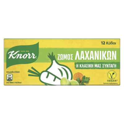 KNORR ΚΥΒΟΣ (6lit x 120gr.) - (ΛΑΧΑΝΙΚΩΝ)